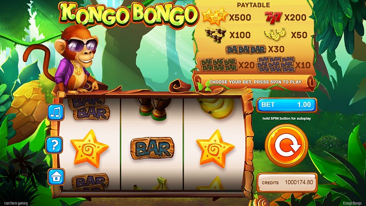 Tom Horn Gaming | Kongo Bongo